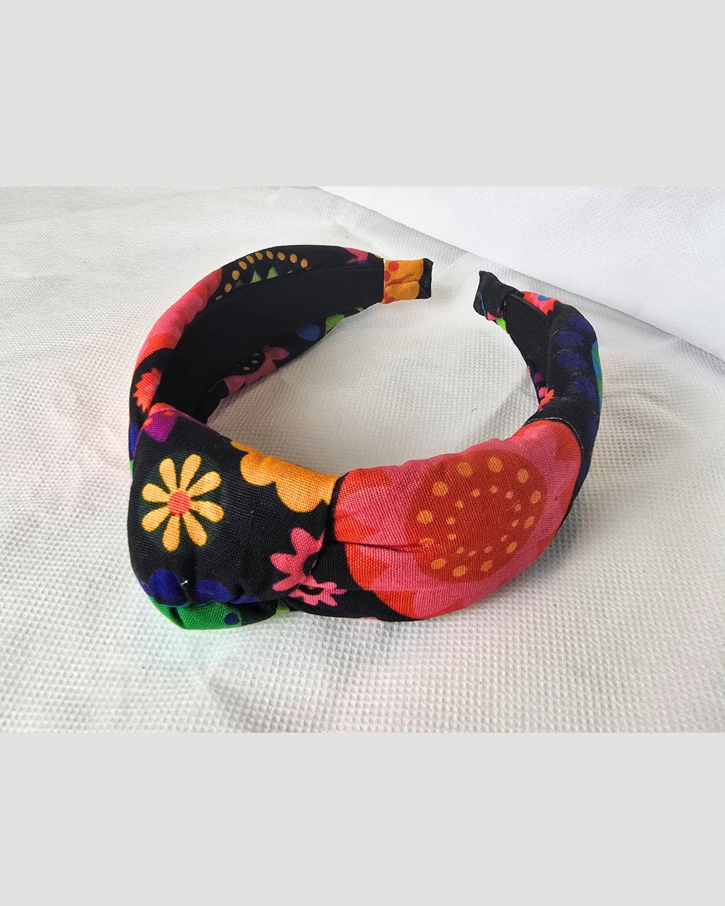 Ankara Vibrant Floral Padded Headband