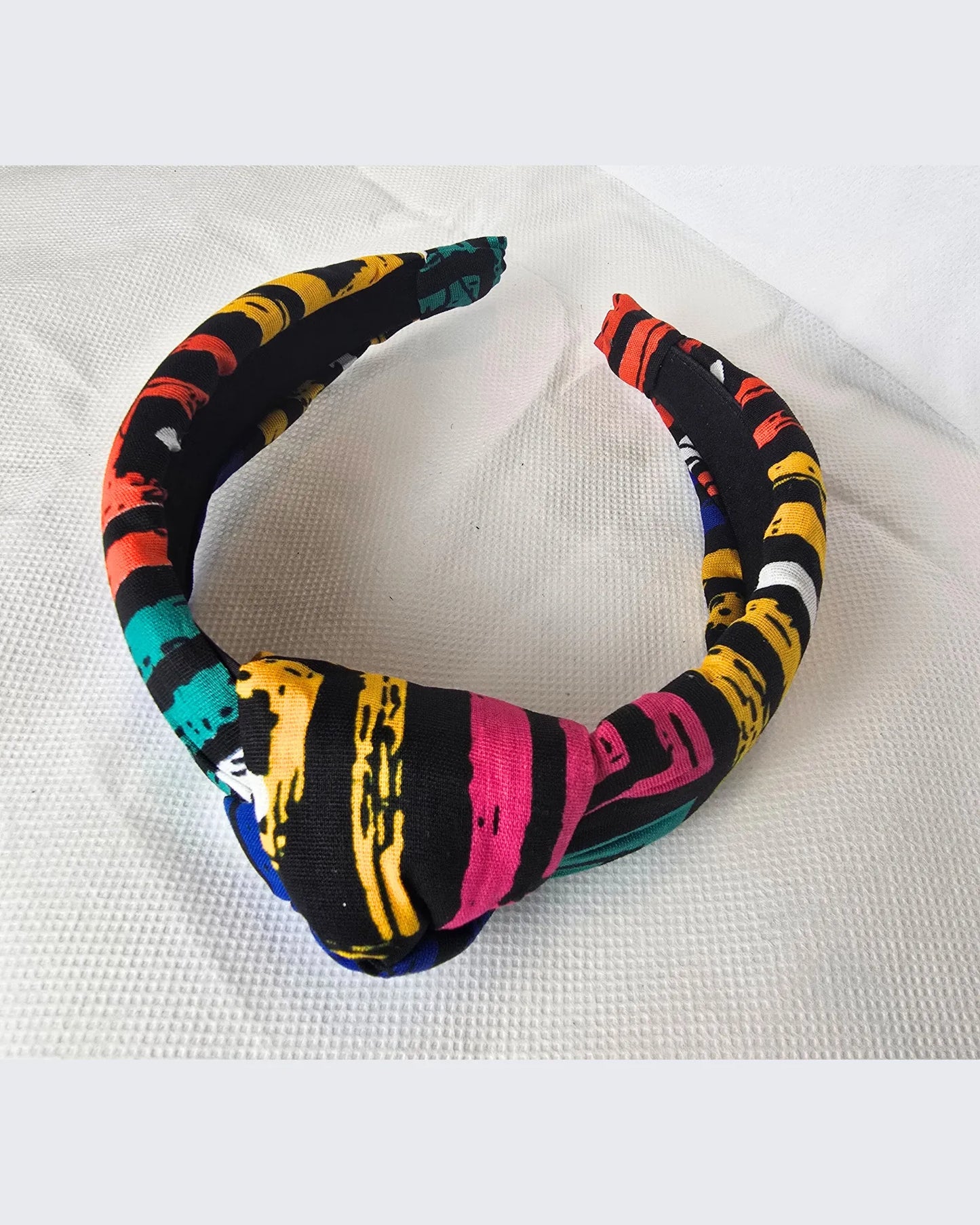 Ankara Luxe Striped Padded Headband