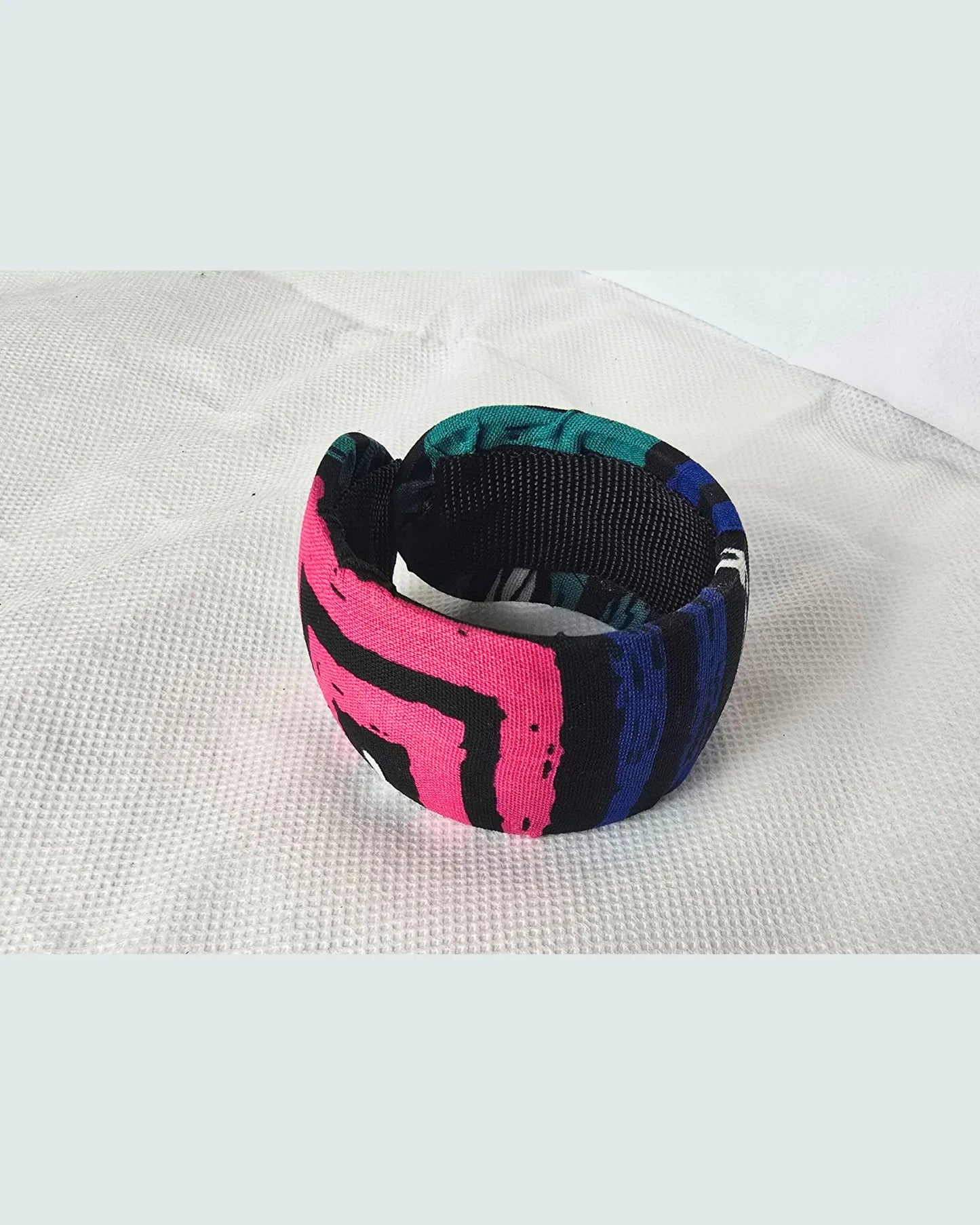 Ankara Luxe Striped Bangle