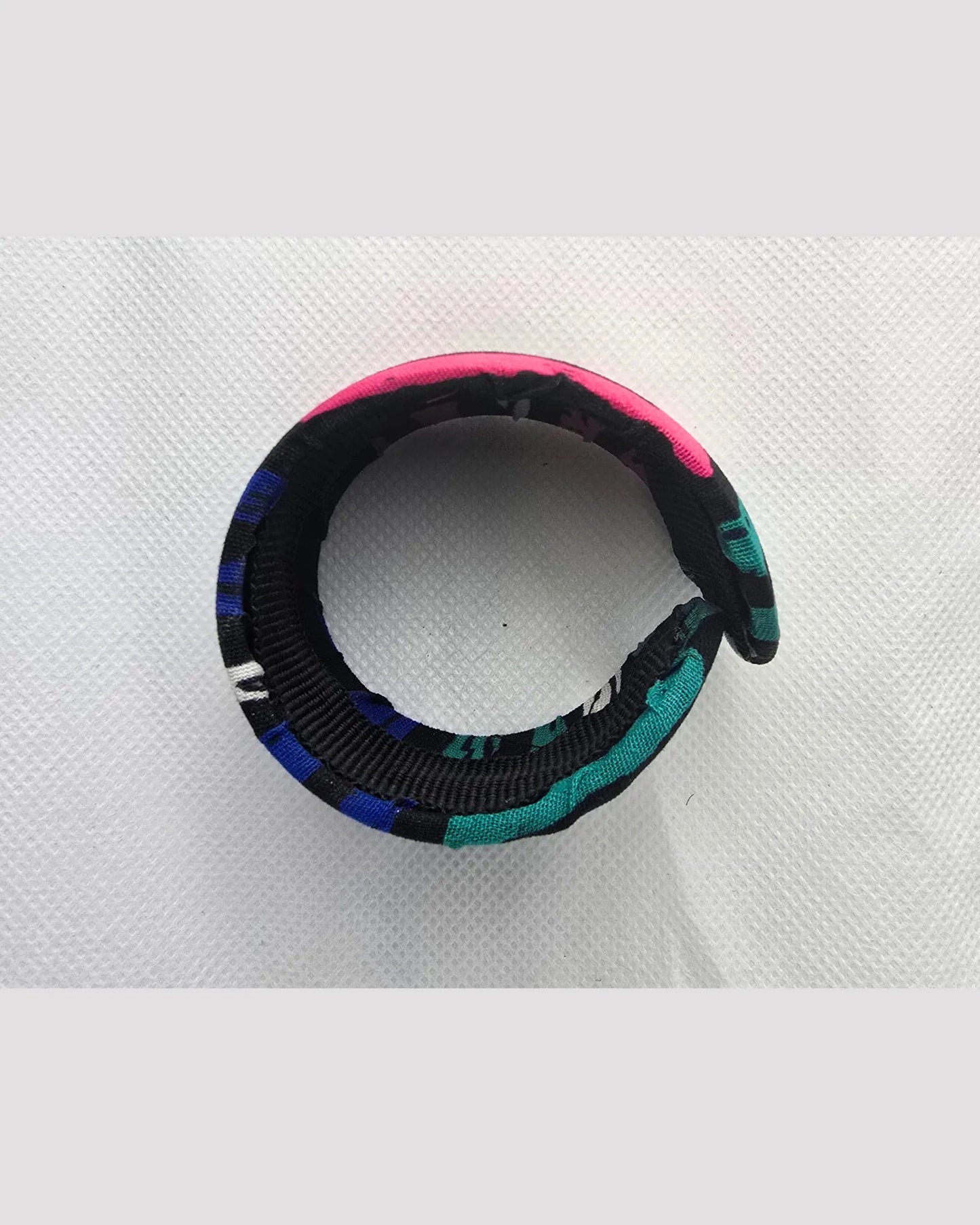 Ankara Luxe Striped Bangle