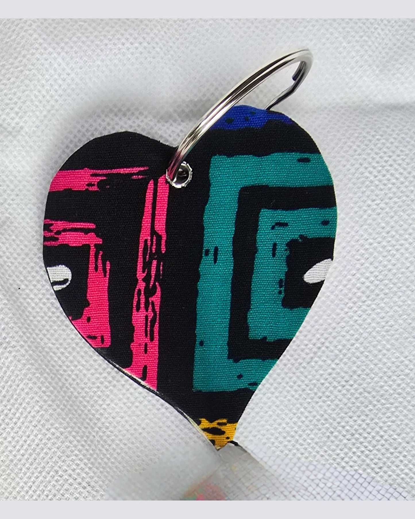 Ankara Luxe Striped Keyholders