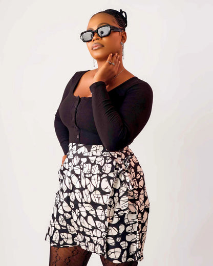 Ara Flare Skorts – Monochrome