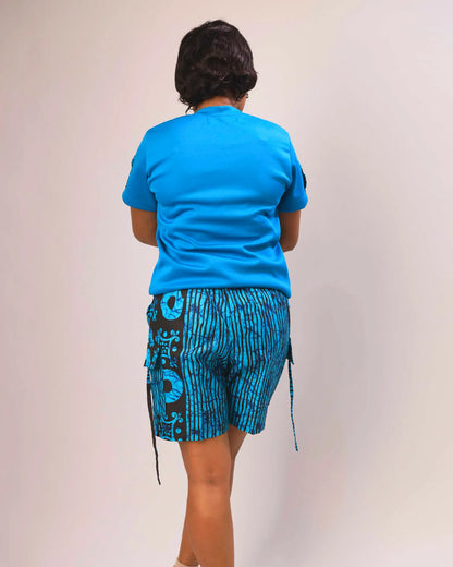Kora Urban 2-Piece Set | Tshirt & Short | Blue