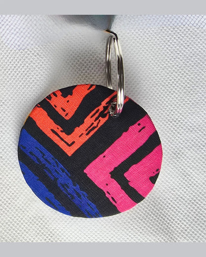 Ankara Luxe Striped Keyholders