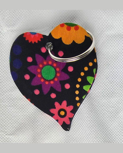Ankara Vibrant Floral Keyholders