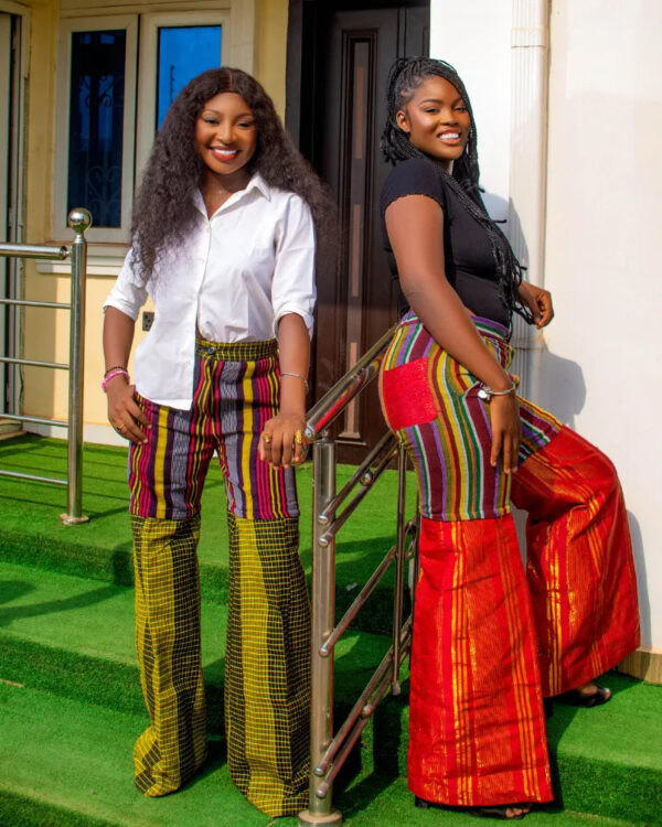 Sewa Switch Aso Oke Pants | 2 in 1 Aso Oke Trousers
